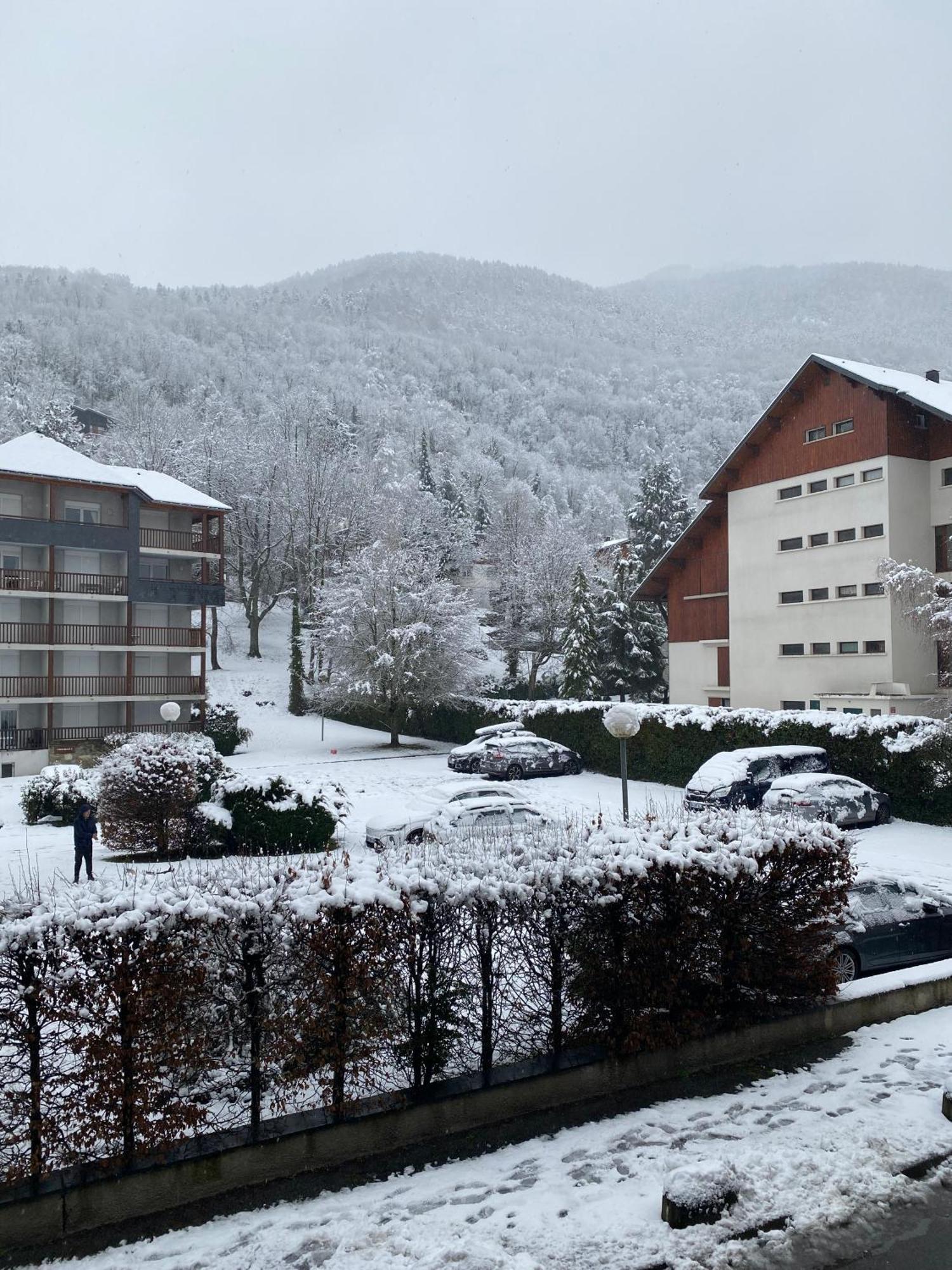 Appartement T2+Coin Nuit 6 Pers Residence De Cami Real Au Centre Du Village De Saint Lary Soulan Avec Piscine Interieure+ Sauna Et Hammam Kültér fotó