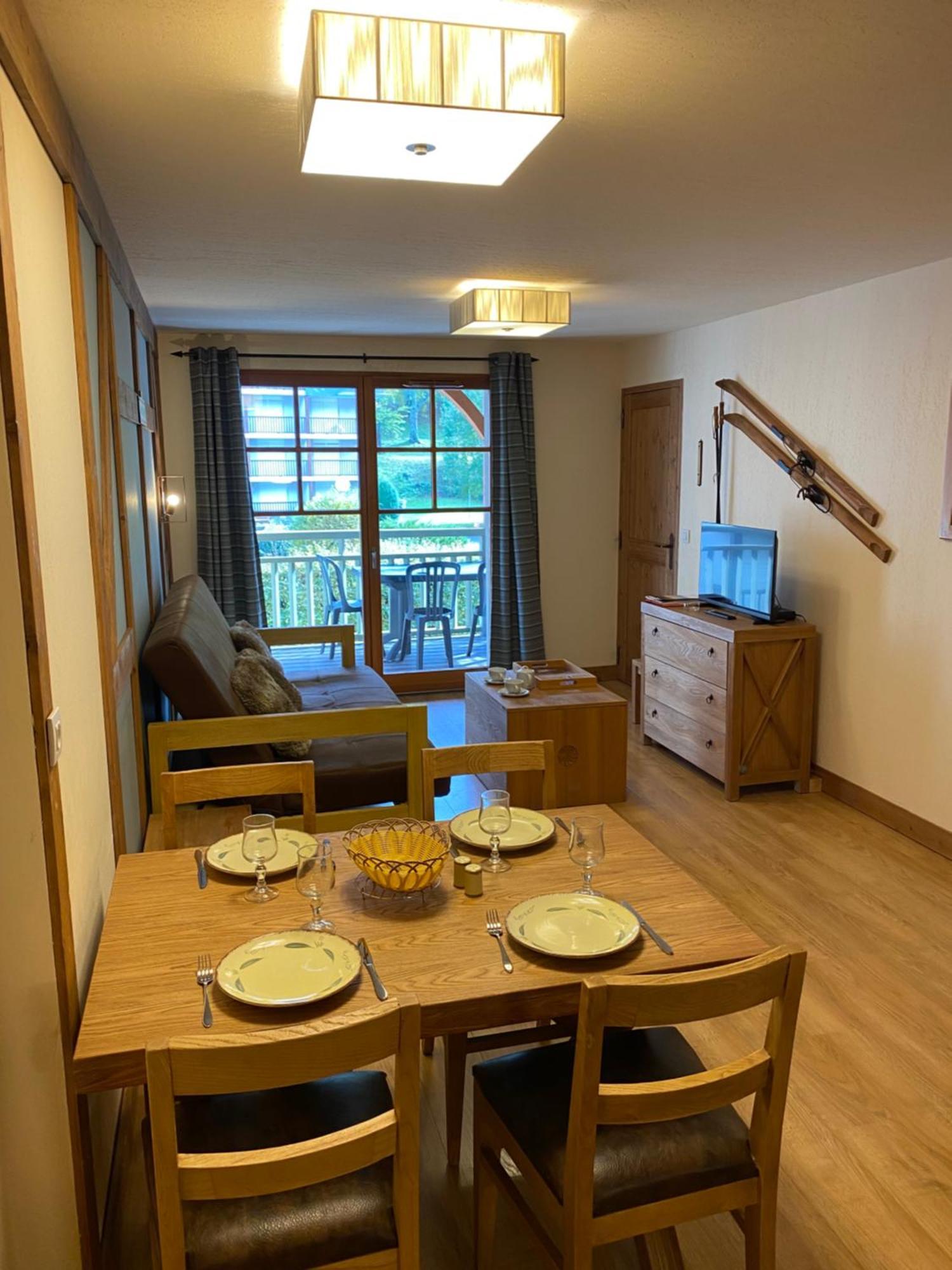 Appartement T2+Coin Nuit 6 Pers Residence De Cami Real Au Centre Du Village De Saint Lary Soulan Avec Piscine Interieure+ Sauna Et Hammam Kültér fotó