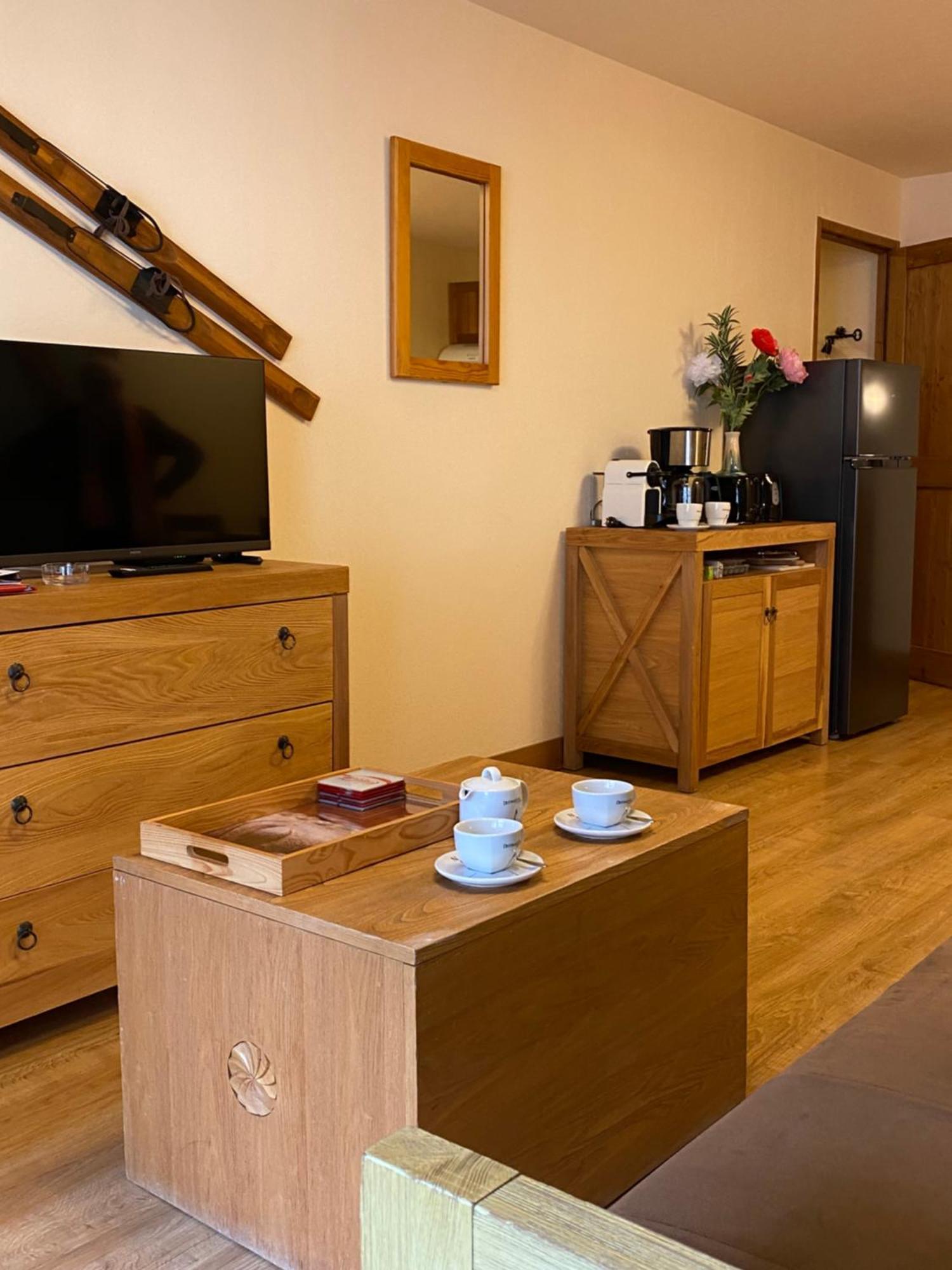 Appartement T2+Coin Nuit 6 Pers Residence De Cami Real Au Centre Du Village De Saint Lary Soulan Avec Piscine Interieure+ Sauna Et Hammam Kültér fotó