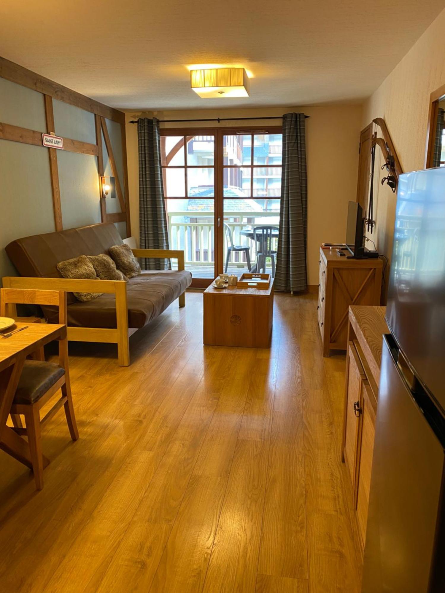 Appartement T2+Coin Nuit 6 Pers Residence De Cami Real Au Centre Du Village De Saint Lary Soulan Avec Piscine Interieure+ Sauna Et Hammam Kültér fotó